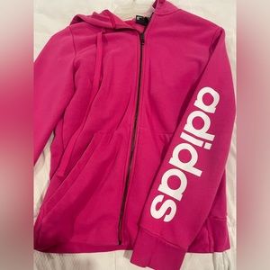 pink adidas jacket